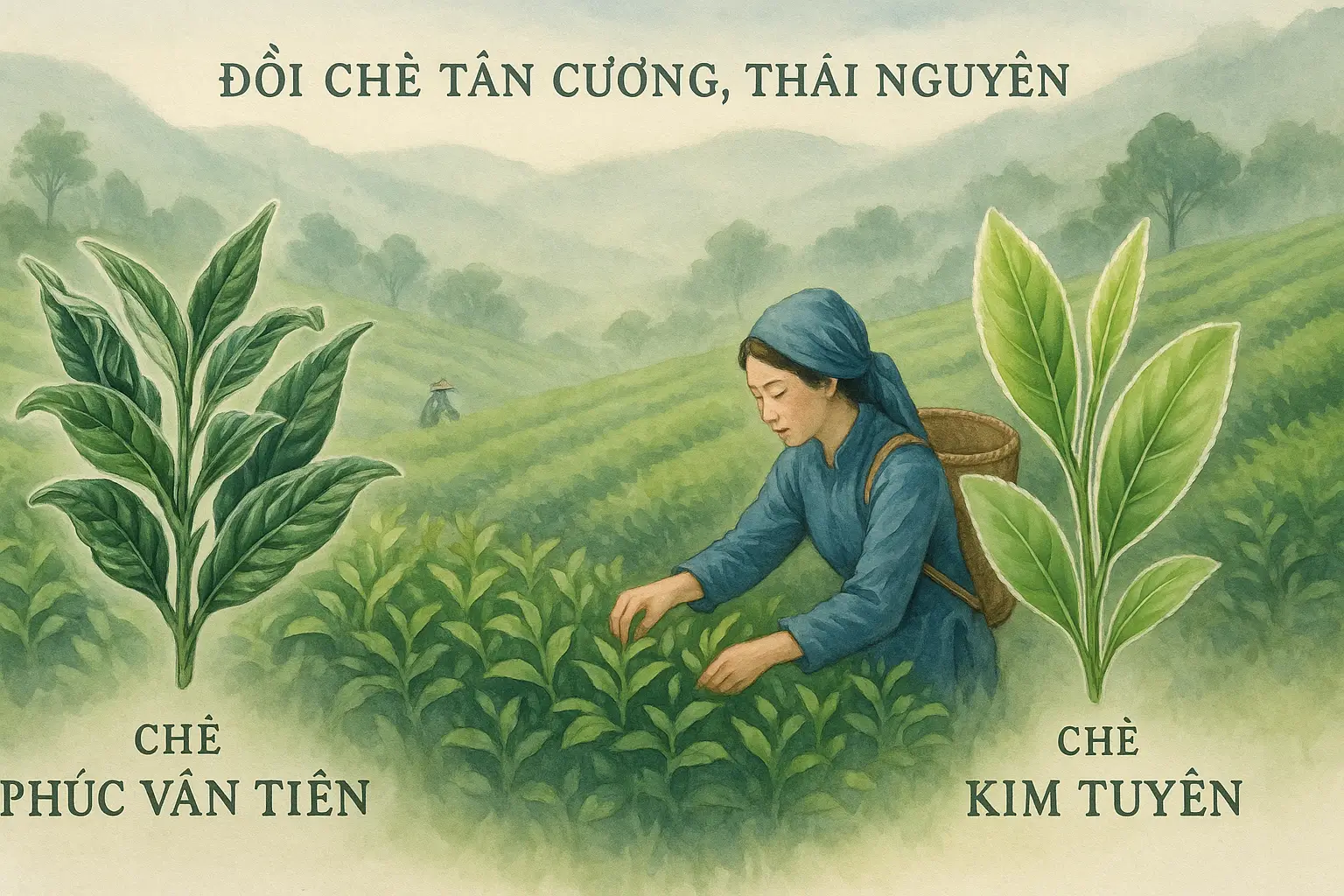 Giống chè Phúc Vân Tiên và Kim Tuyên