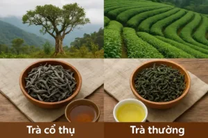 Phân biệt trà cổ thụ và trà thường Đâu là sự khác biệt trong hương vị
