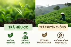 phân biệt trà hữu cơ