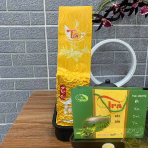 10 gói 100 tặng túi Trà Móc Câu Mới 100G