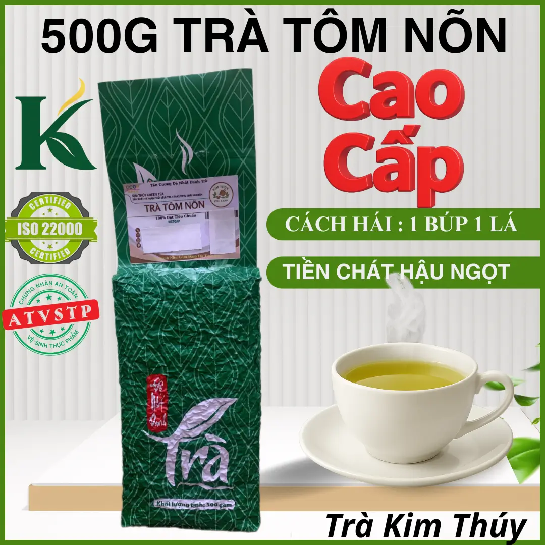 500g trà tôm nõn cao cấp
