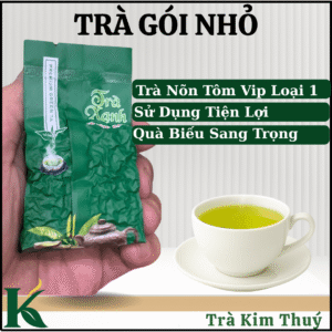 trà gói nhỏ nõn tôm VIP
